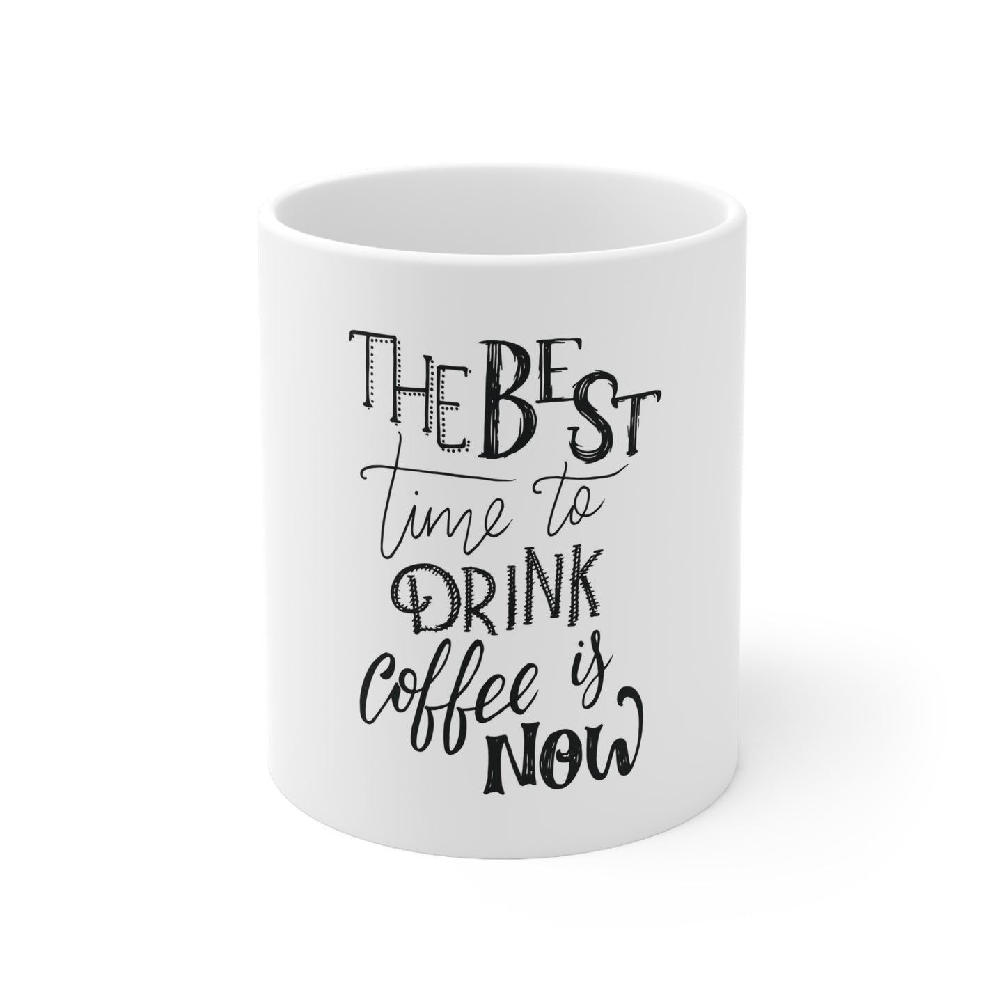 Best Time to Drink Coffee - Printable