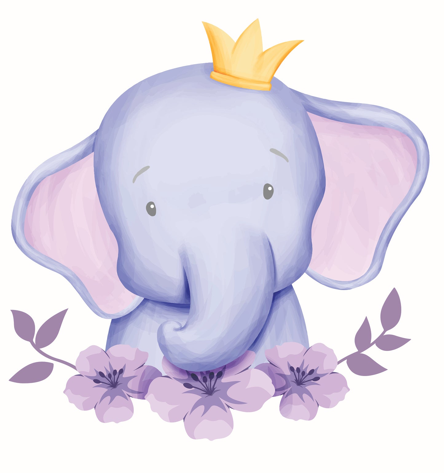 Cute Elephant - Printable