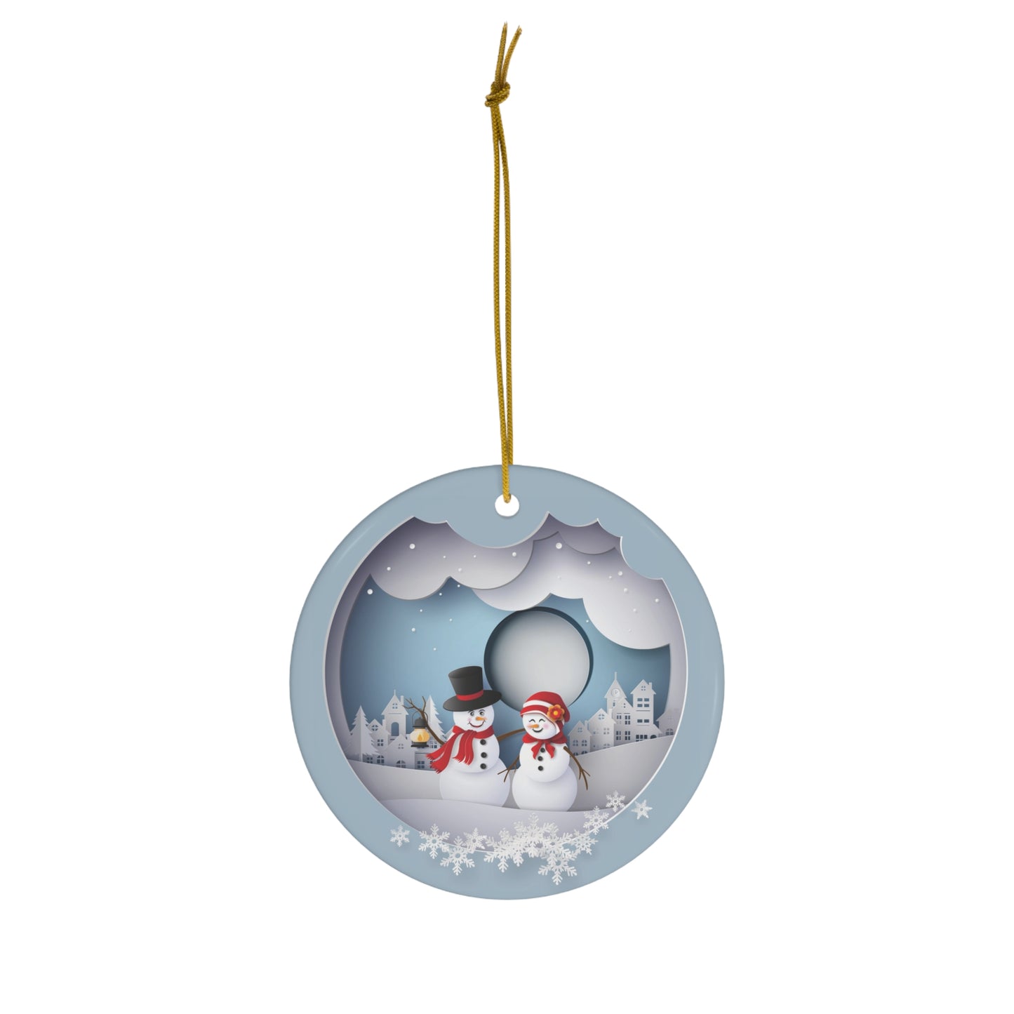 Custom/Peronalized Christmas Ornament