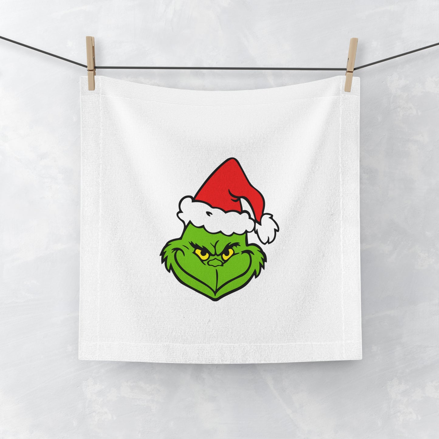 Grinch Hand Towel and Wash Cloth Set