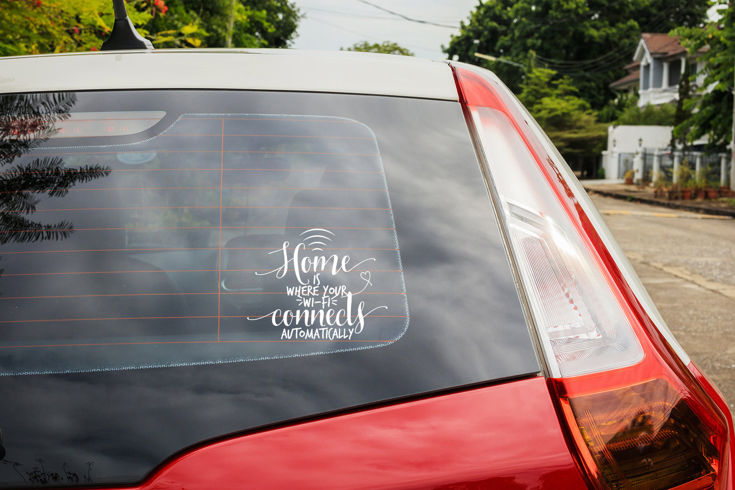 Home is Where Your Wi-Fi Connects Decal