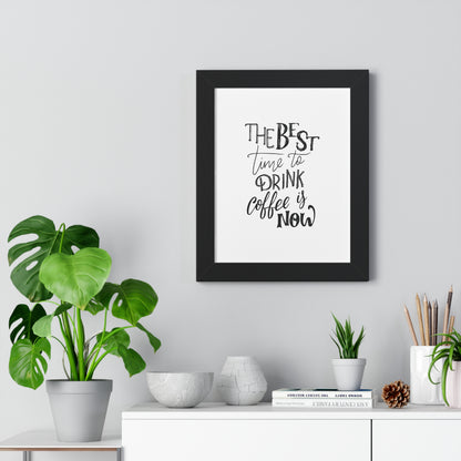 Best Time to Drink Coffee - Printable