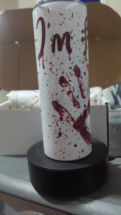 Custom Printed Tumblers - 20oz Skinny