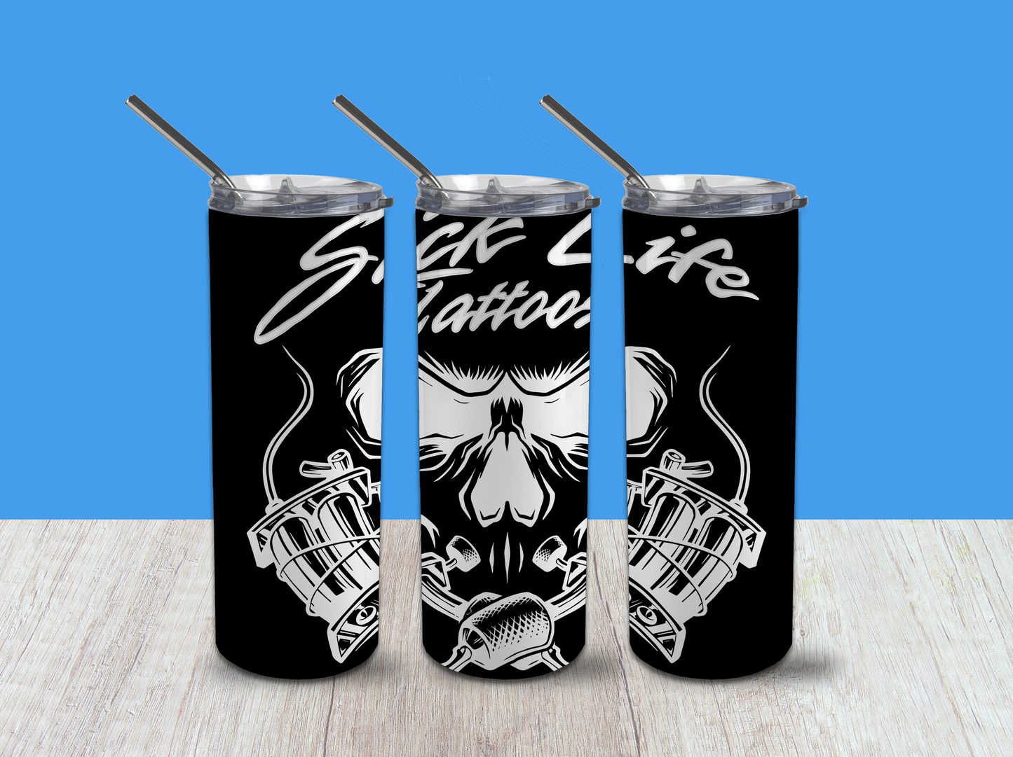 Custom Printed Tumblers - 20oz Skinny