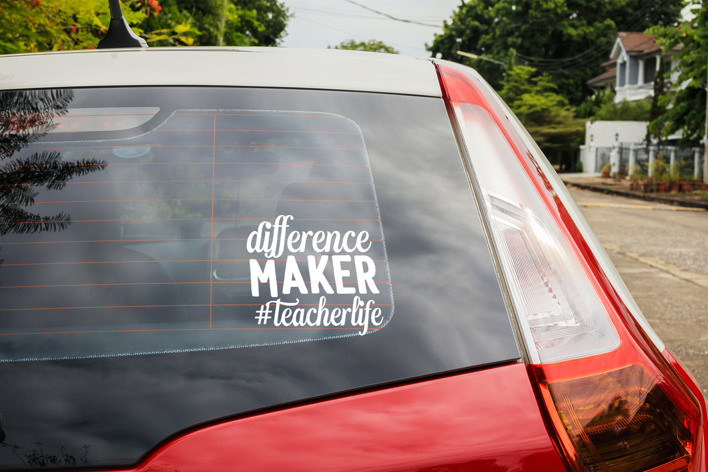 Teachers Life Decal