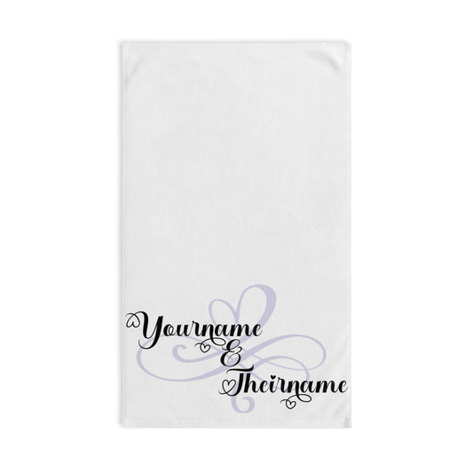 Custom Hand Towel and Wash Cloth Set