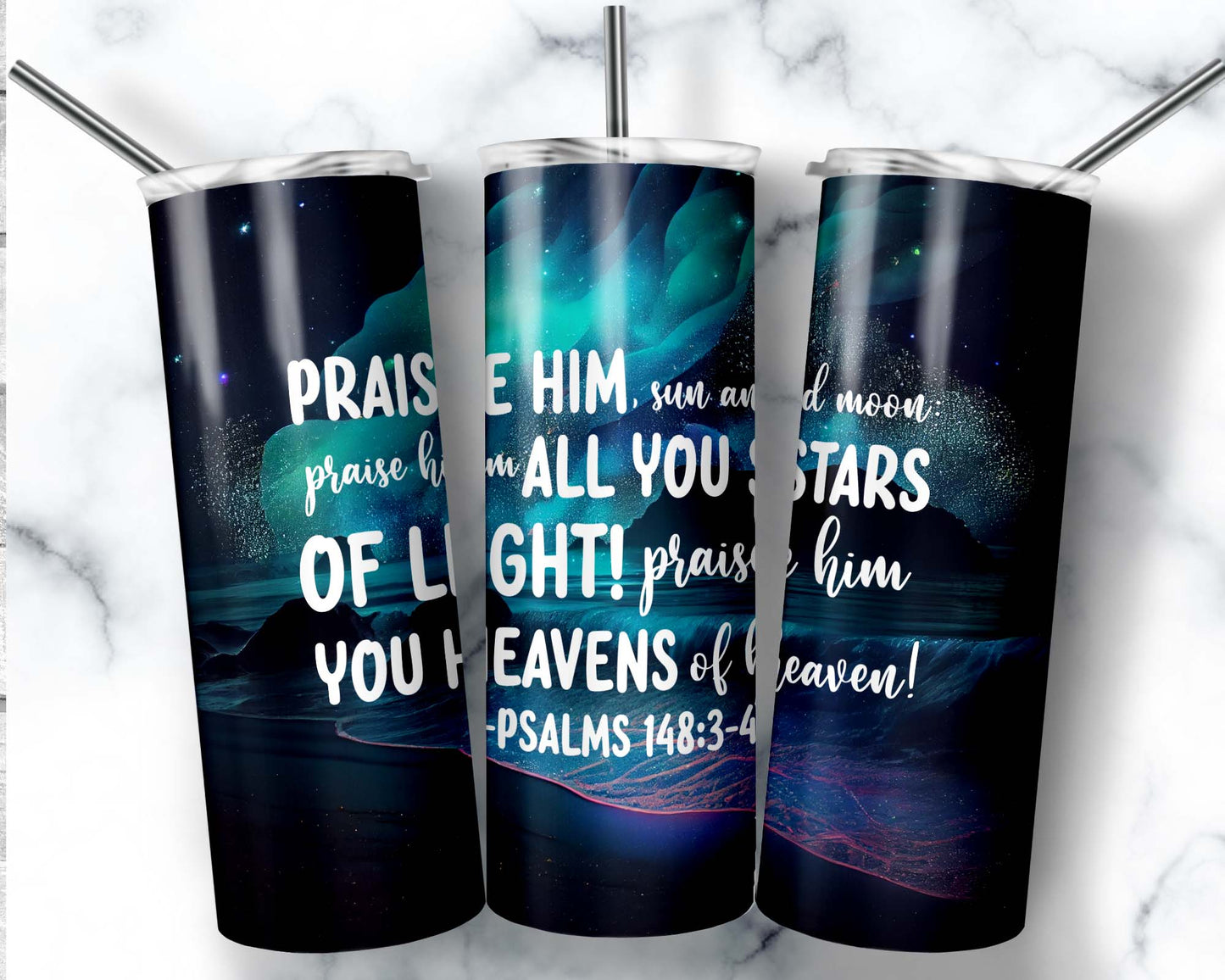 Custom Printed Tumblers - 20oz Skinny